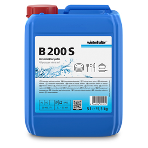 B 200 S All-purpose rinse aid, 5 l B 200 S All-purpose rinse aid, 5 l