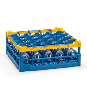 Glazenkorf voor 25 glazen, GH 160 mm Glazenkorf voor 25 glazen, GH 160 mm