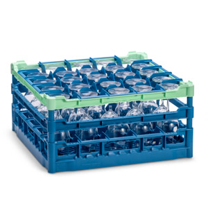 Glazenkorf voor 25 glazen, GH 210 mm Glazenkorf voor 25 glazen, GH 210 mm