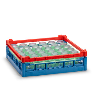 Glazenkorf voor 36 glazen, GH 110 mm Glazenkorf voor 36 glazen, GH 110 mm