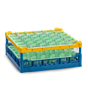 Glazenkorf voor 36 glazen, GH 160 mm Glazenkorf voor 36 glazen, GH 160 mm