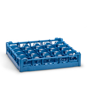 Glazenkorf voor 25 glazen, GH 70 mm Glazenkorf voor 25 glazen, GH 70 mm