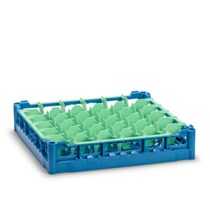 Glazenkorf maat L, max. glashoogte 70 mm Glazenkorf maat L, max. glashoogte 70 mm