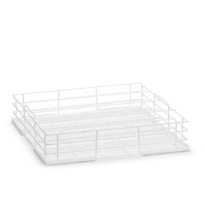 Glass rack Size L, 4 rows, height 104 mm Glass rack Size L, 4 rows, height 104 mm