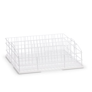 Glass rack Size M, 4 rows, height 166 mm Glass rack Size M, 4 rows, height 166 mm