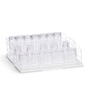 Glass rack 3 rows Glass rack 3 rows