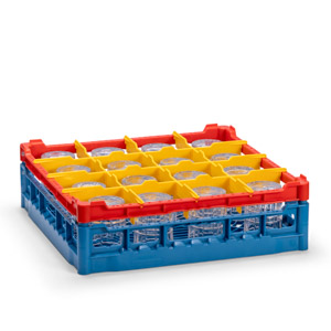 Glazenkorf voor 16 glazen, GH 110 mm Glazenkorf voor 16 glazen, GH 110 mm