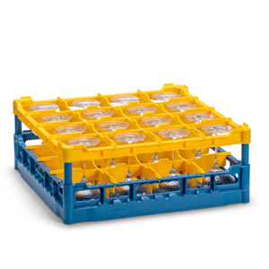 Glazenkorf voor 16 glazen, GH 160 mm Glazenkorf voor 16 glazen, GH 160 mm