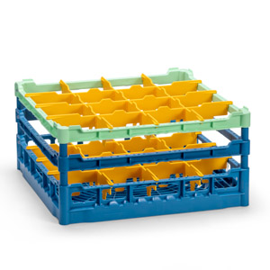 Glazenkorf maat L, max. glashoogte 210 mm Glazenkorf maat L, max. glashoogte 210 mm