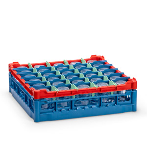 Glazenkorf voor 30 glazen, GH 110 mm Glazenkorf voor 30 glazen, GH 110 mm