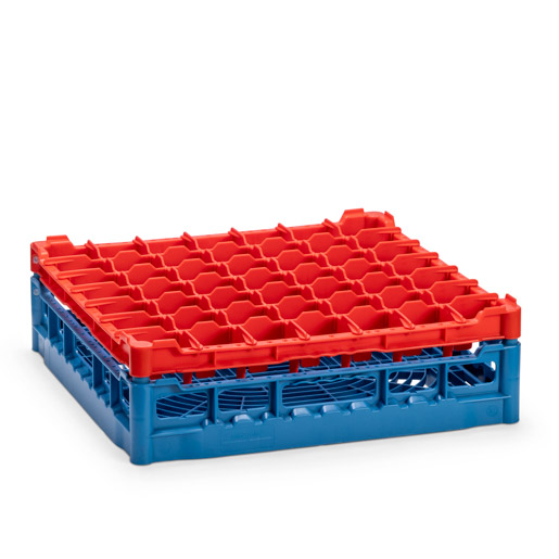 Glazenkorf voor 49 glazen, GH 110 mm Glazenkorf voor 49 glazen, GH 110 mm