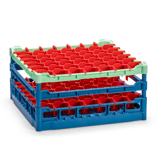 Glazenkorf voor 49 glazen, GH 210 mm Glazenkorf voor 49 glazen, GH 210 mm