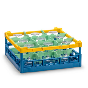 Glazenkorf voor 9 glazen, GH 160 mm Glazenkorf voor 9 glazen, GH 160 mm