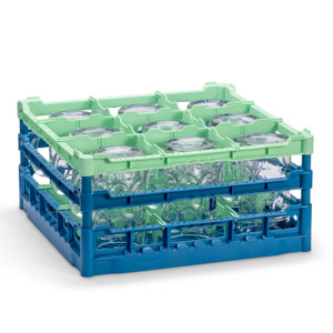 Glazenkorf voor 9 glazen, GH 210 mm Glazenkorf voor 9 glazen, GH 210 mm