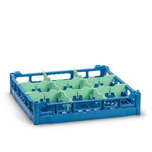 Glazenkorf maat L, max. glashoogte 70 mm Glazenkorf maat L, max. glashoogte 70 mm