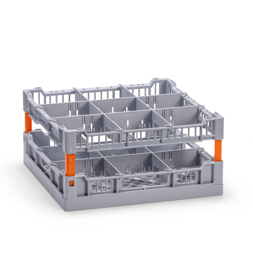 Glazenkorf voor 9 glazen Glazenkorf voor 9 glazen