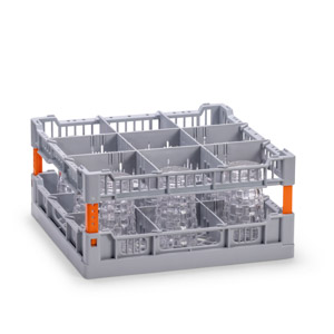 Glazenkorf voor 9 glazen Glazenkorf voor 9 glazen