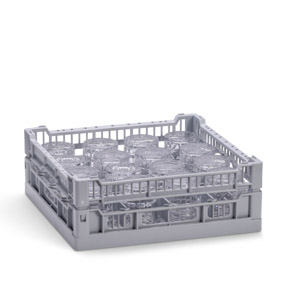 Glazenkorf voor 16 glazen Glazenkorf voor 16 glazen