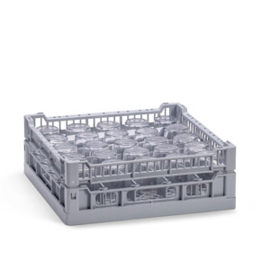 glass rack 25 div. glass height 147mm glass rack 25 div. glass height 147mm