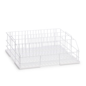 Glazenkorf 4 rijen, stapelbaar Glazenkorf 4 rijen, stapelbaar