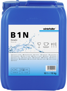 B 1 N Rinse aid, 10 l B 1 N Rinse aid, 10 l