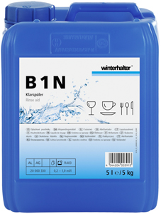 B 1 N Rinse aid, 5 l B 1 N Rinse aid, 5 l