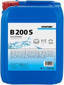 B 200 S All-pupose rinse aid, 10 l B 200 S All-pupose rinse aid, 10 l