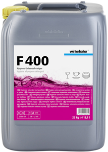 F 400 Hygiene all-purpose detergent, 25 kg F 400 Hygiene all-purpose detergent, 25 kg